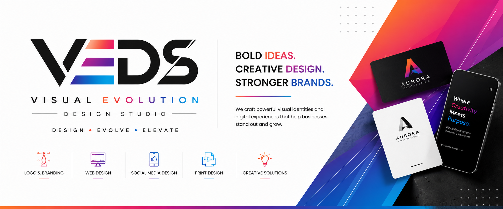 VisualEvolution Design Studio banner